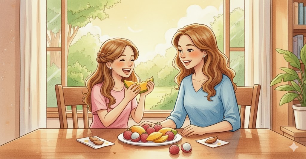 Letter 12 – Don’t miss the Mangoes and Litchi’s